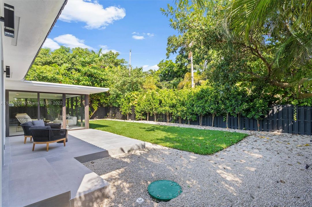 Large Backyard w/total privacy & space for a pool!