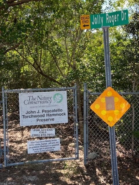 Nature Conservancy in front of property