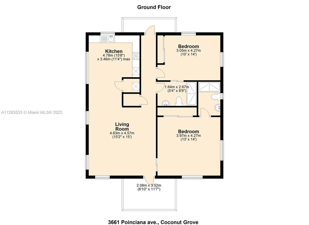 Recently Rented: $4,500 (2 beds, 2 baths, 899 Square Feet)