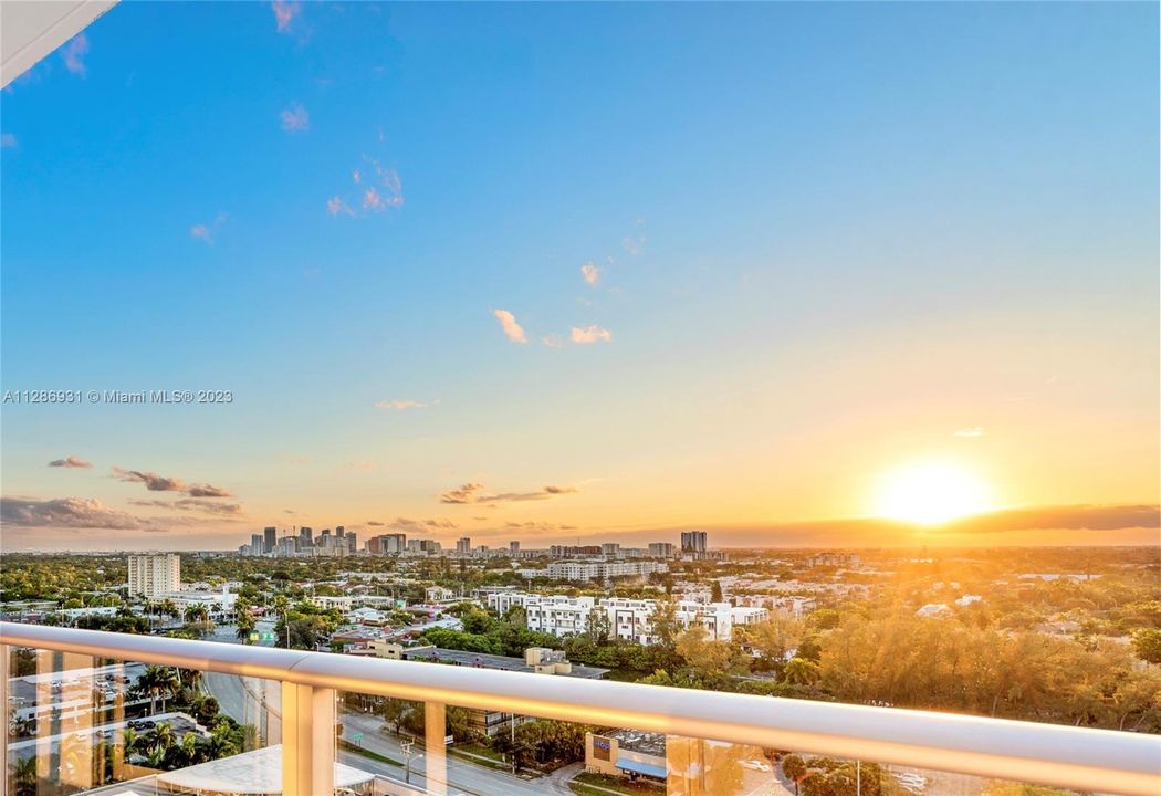 Unobstructed Views of the Fort Lauderdale Skyline