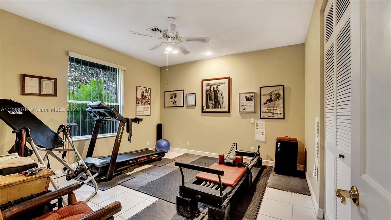 Bedroom 3 or exercise room