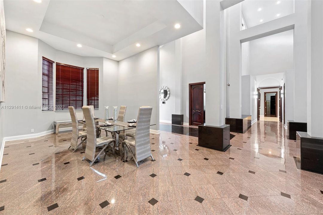 open floor plan