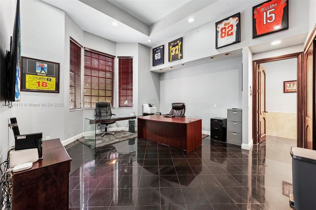 Office space with a oversized safe included