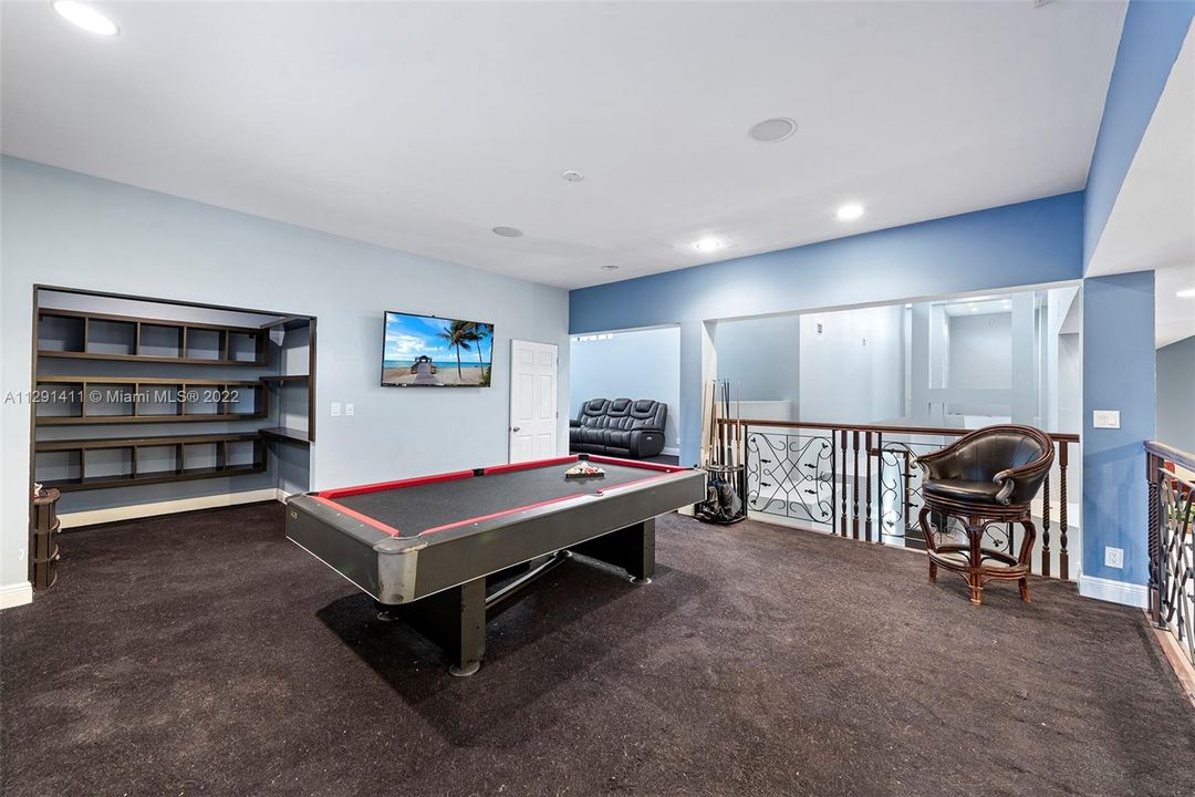 Loft area also has a private living area attached