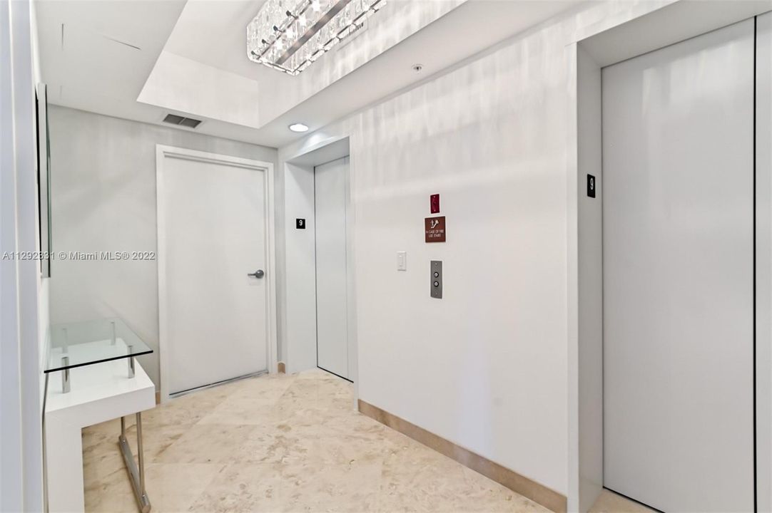 Private Elevator Foyer