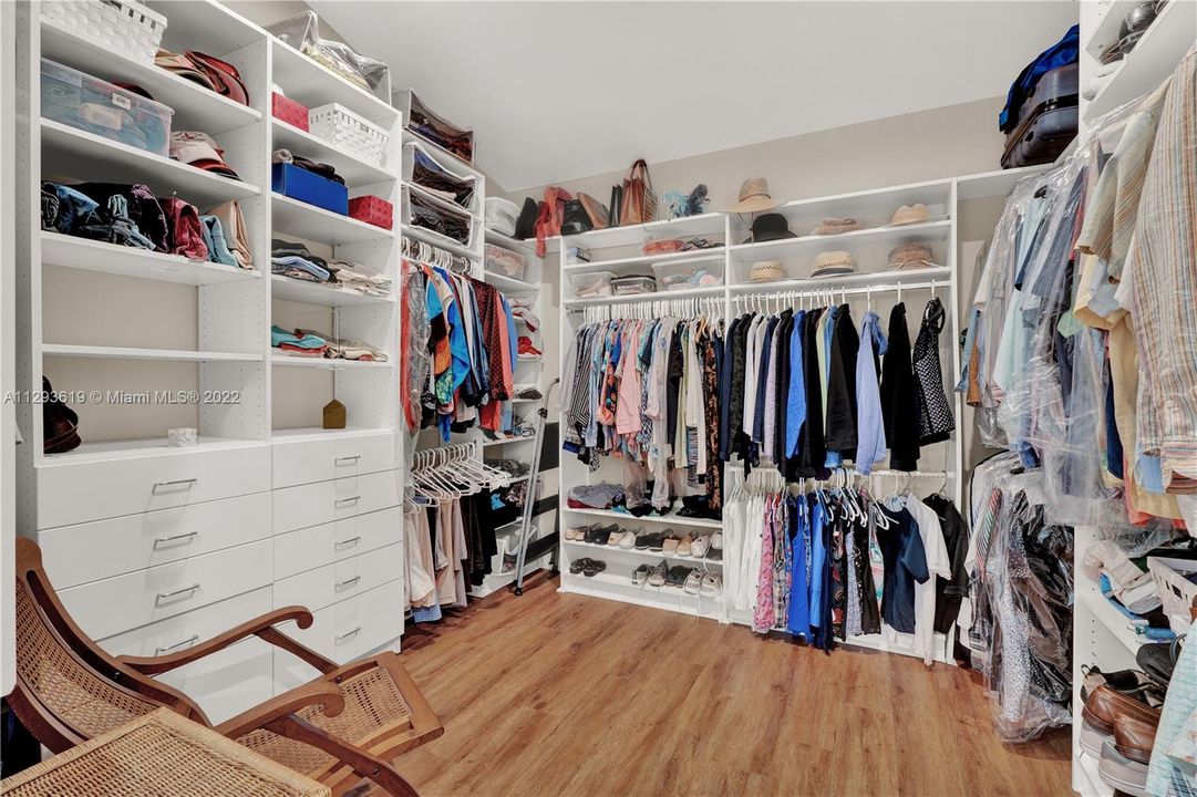 Huge closet!