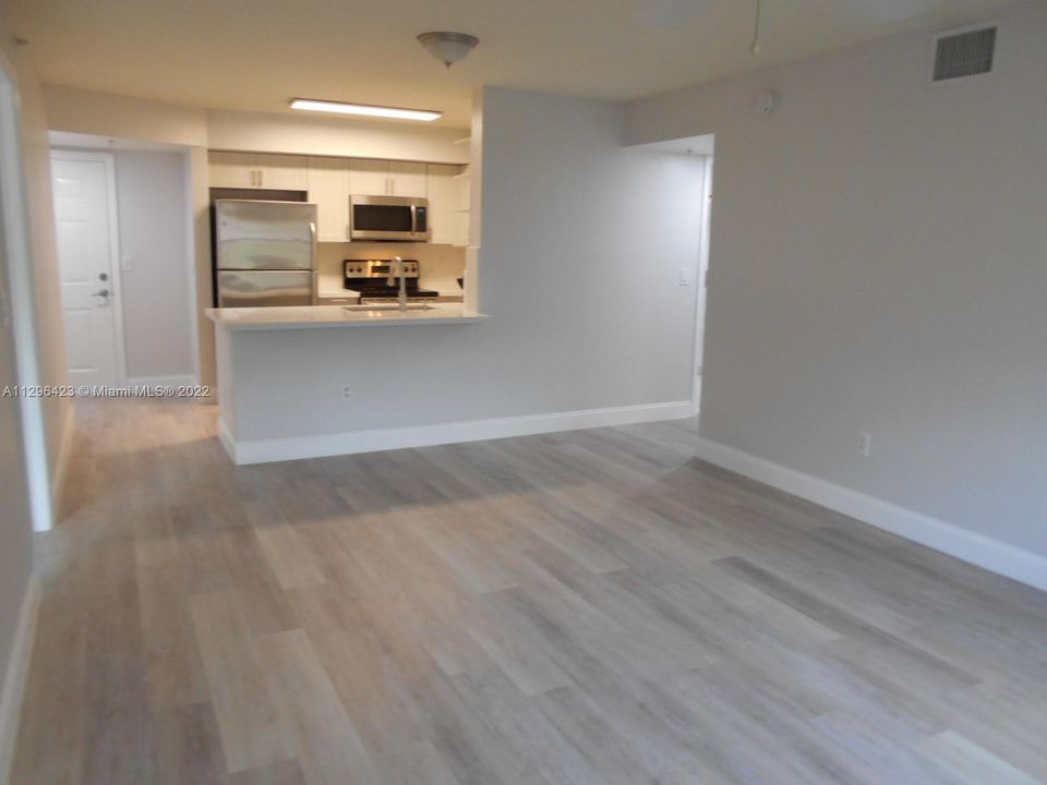 Living and Dining areas