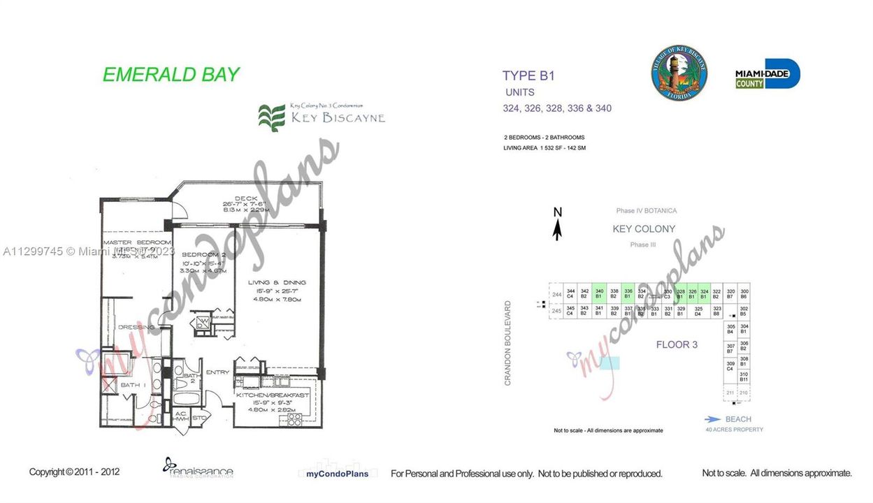 Recently Sold: $977,900 (2 beds, 2 baths, 1532 Square Feet)