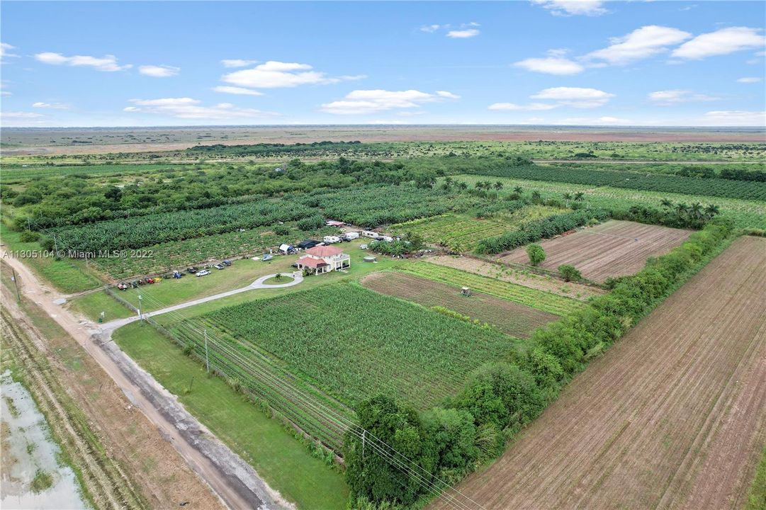 aerial view of 20 acres