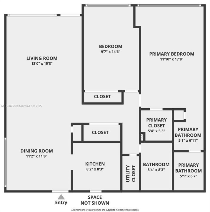 Recently Sold: $322,500 (2 beds, 2 baths, 1111 Square Feet)