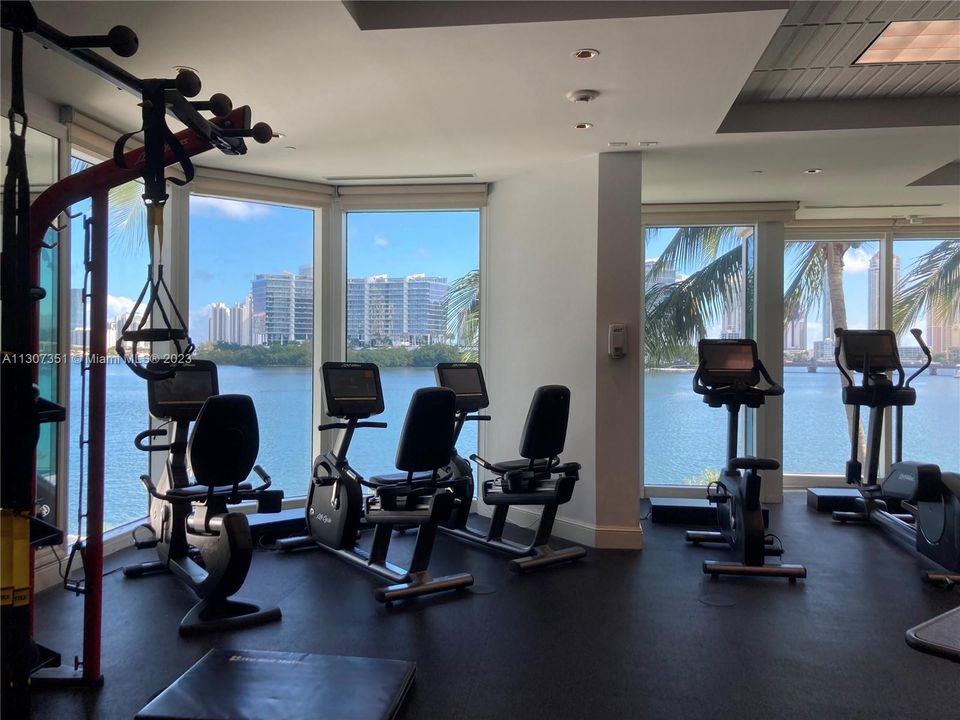 this is gym #2 facing the intracoastal