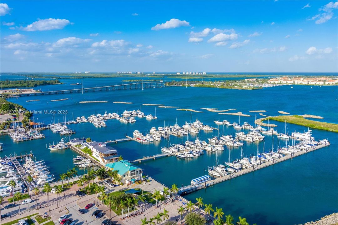 Ft. Pierce marina within 10 minutes