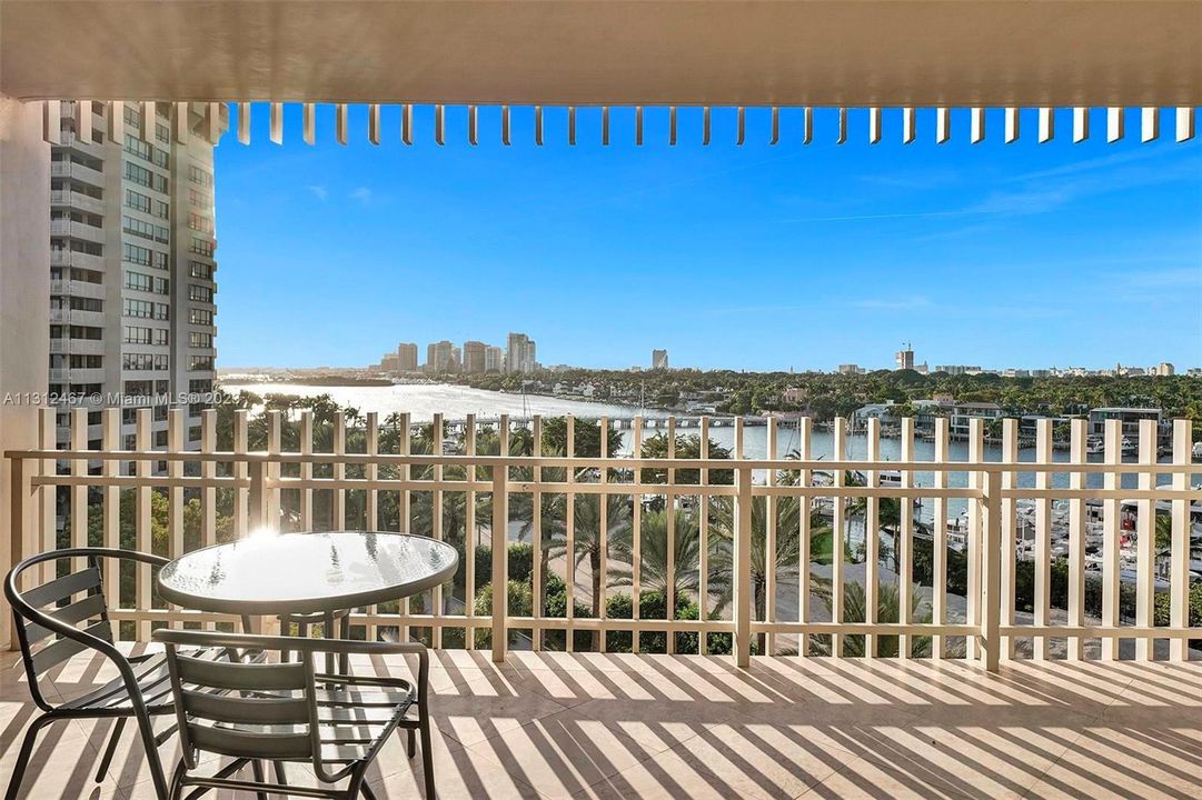 Balcony and View