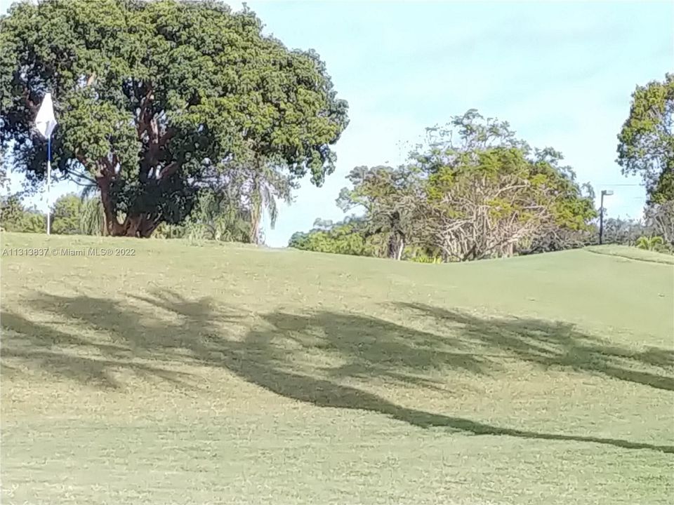 Views from the condo of the 18th Green