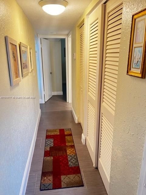 Hallway to main bedroom