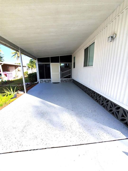 DRIVEWAY 2 WITH CARPORT