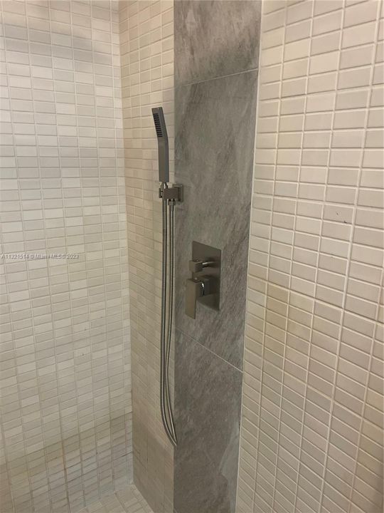 Updated Shower ahead and Plumbing