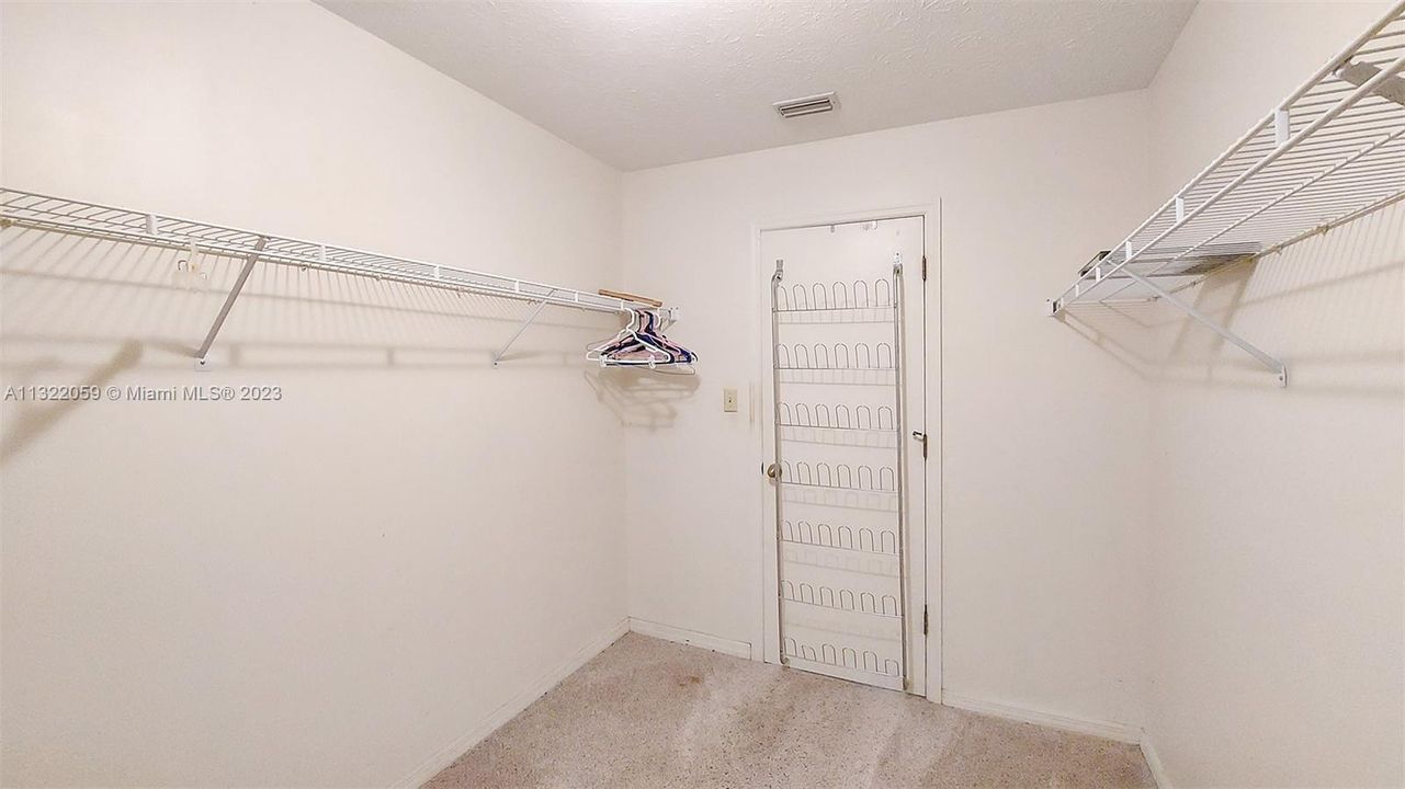 Master Bedroom Walk-In Closet