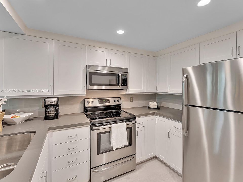 remodeled kitchen