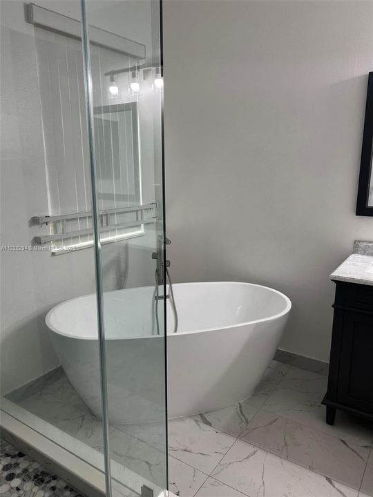 New Freestanding Tub