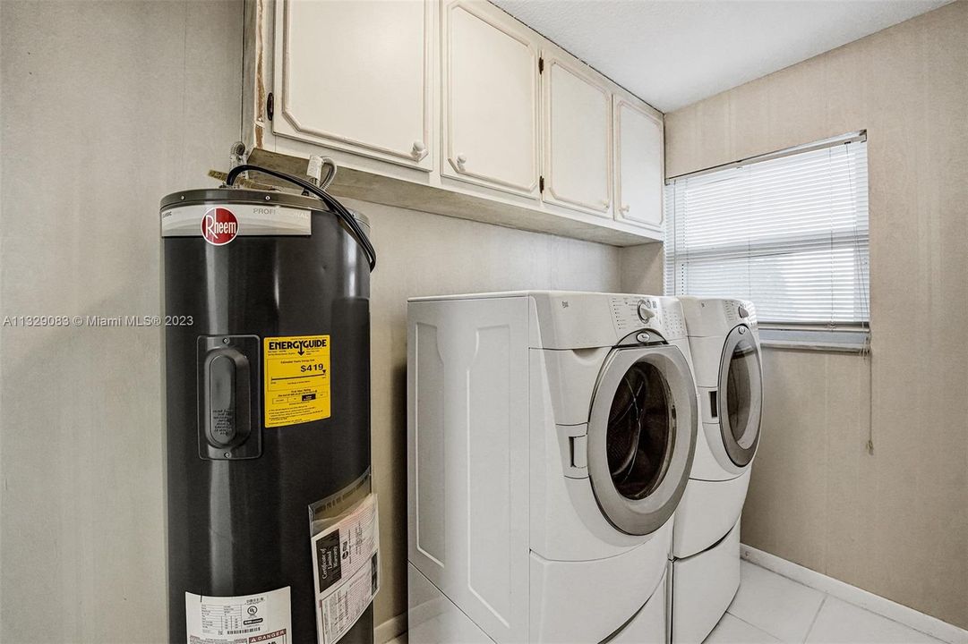 Newer Washer and Dryer and Water HEater