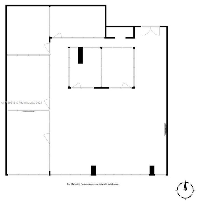 See MLS Attachments for a better floor plan.  Text agent for video tour of the space.