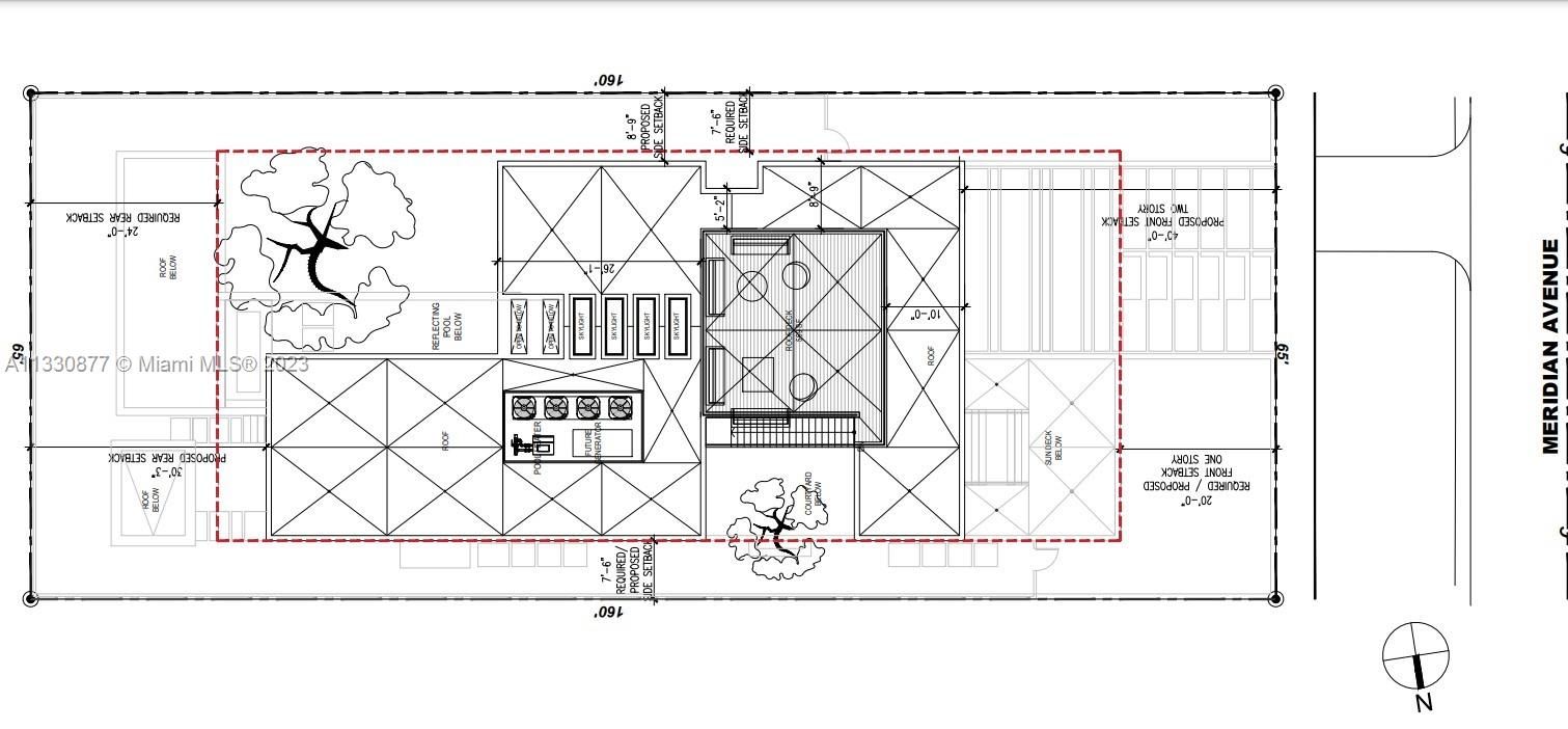 Roof Deck floor plan