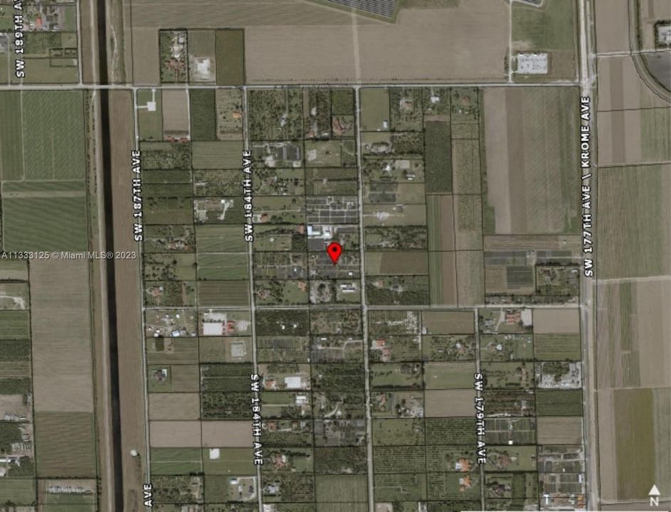 5 Acre Lot off of SW 136 St., 1 Blk. from Krome Ave.