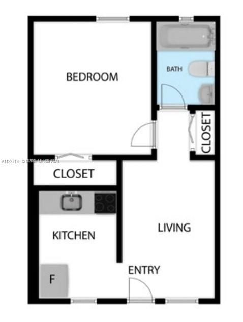 Recently Rented: $1,750 (1 beds, 1 baths, 500 Square Feet)