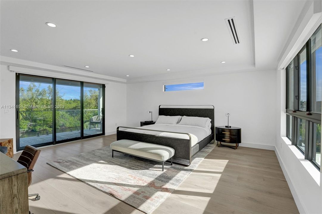 Top level bedroom