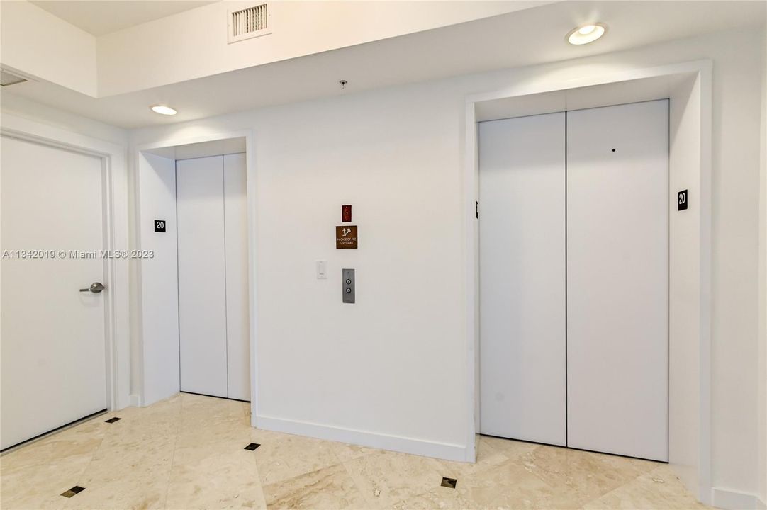Private Elevator Foyer