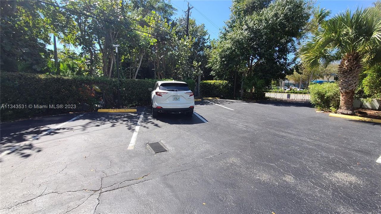 Plenty guest parking