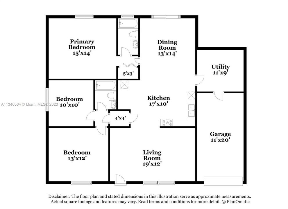 Recently Rented: $2,745 (3 beds, 2 baths, 1625 Square Feet)