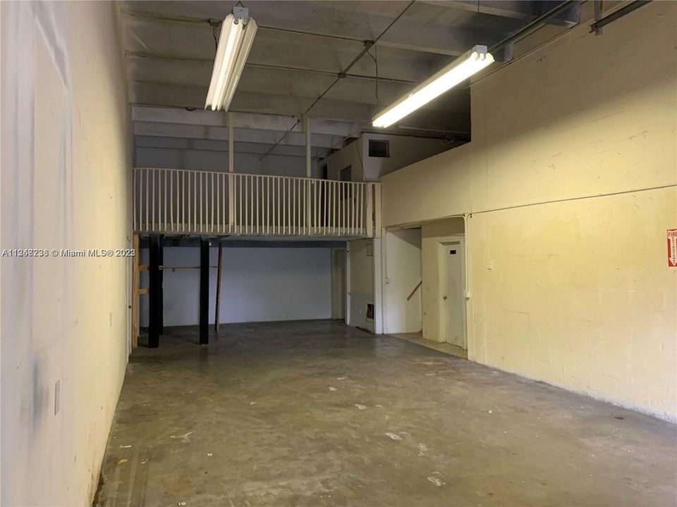 Inside of vacant unit