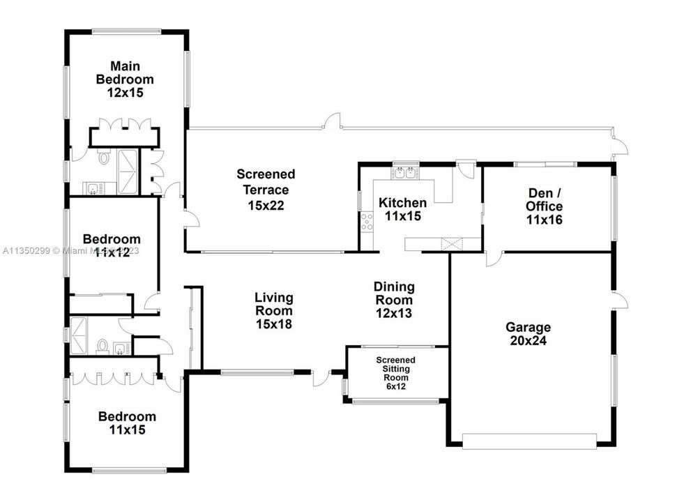 Vendido Recientemente: $1,200,000 (3 camas, 2 baños, 1780 Pies cuadrados)