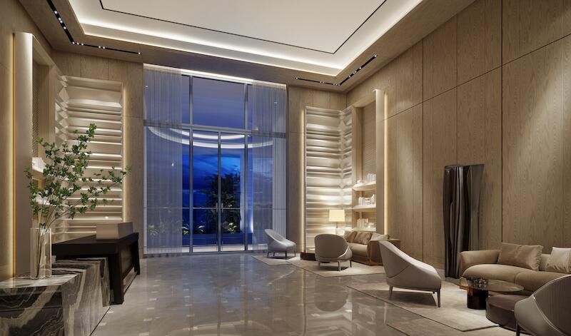 Lobby Front Entrance