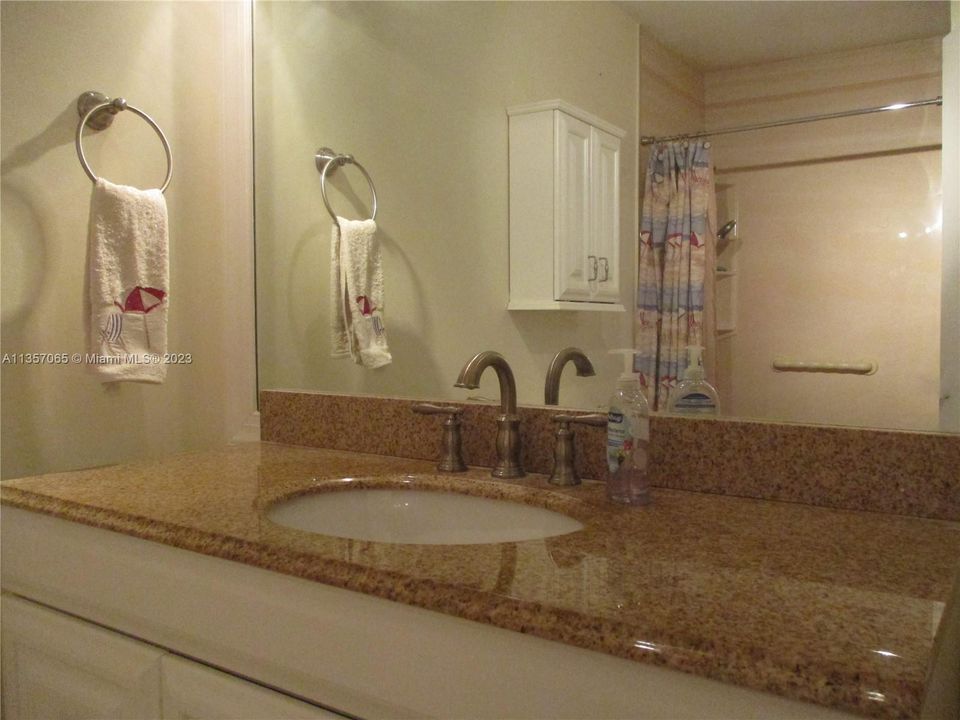 updated master bath