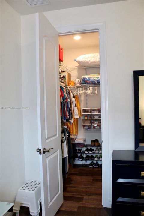 Bedroom #2 Walk-In Closet