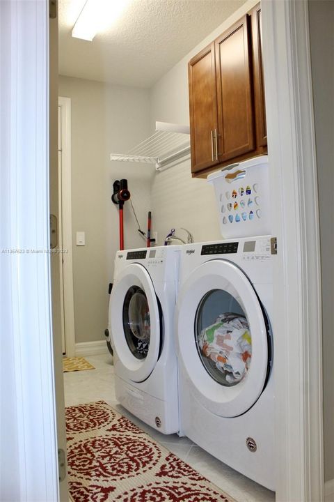 Laundry Room with Sink and Storage