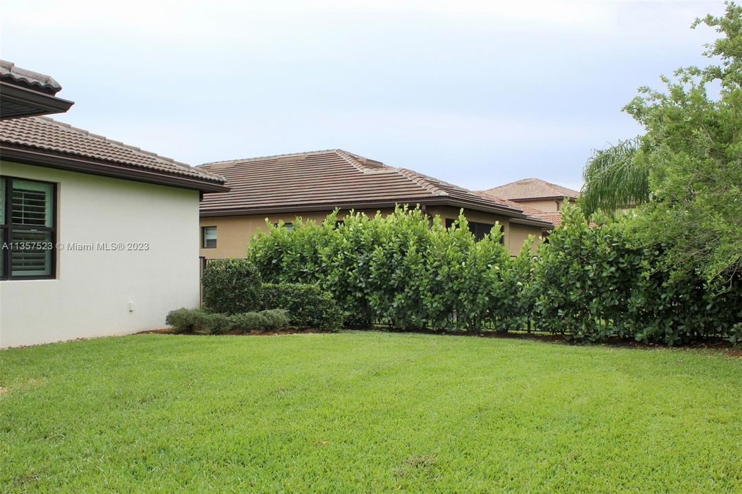 Large Fenced In Private Backyard