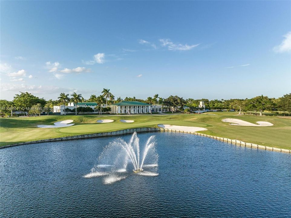 The WHCC community is built within the stunning scenery of two golf courses and beautiful lush green vegetation.