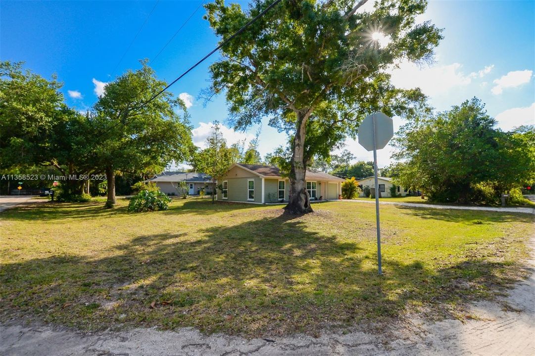 This home is on a dead end road, lots of privacy.