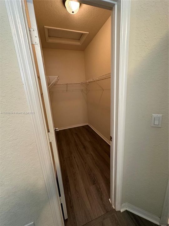 Master Walk-in Closet