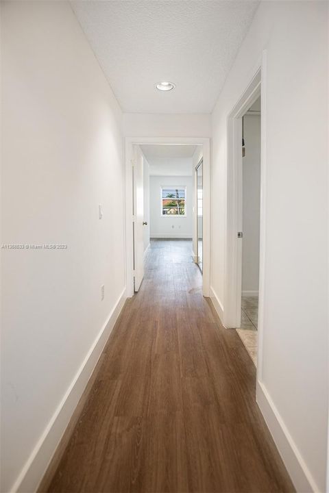 Hallway from Master Bedroom