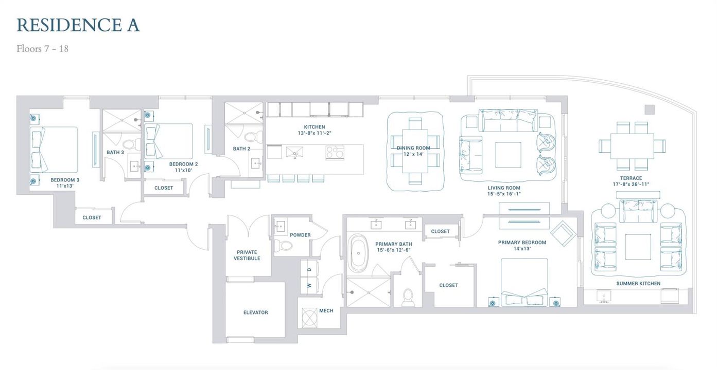 Residence A Floor Plan