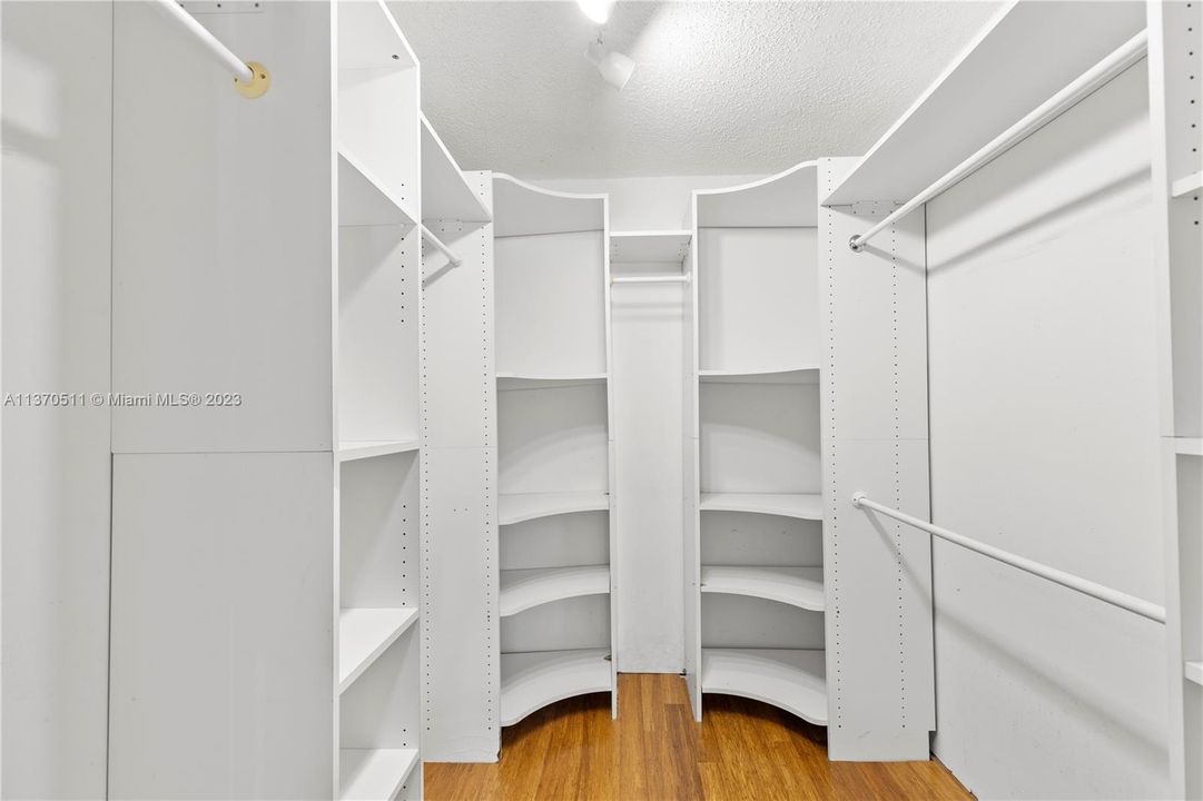 Master Walk-in Closet