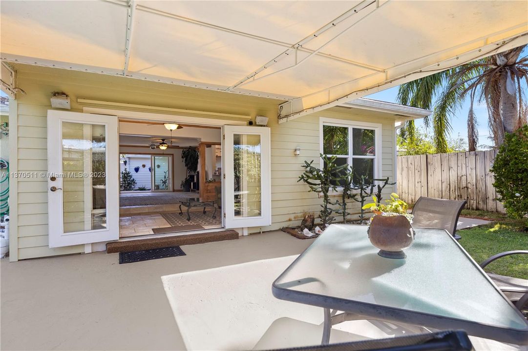 Covered Patio