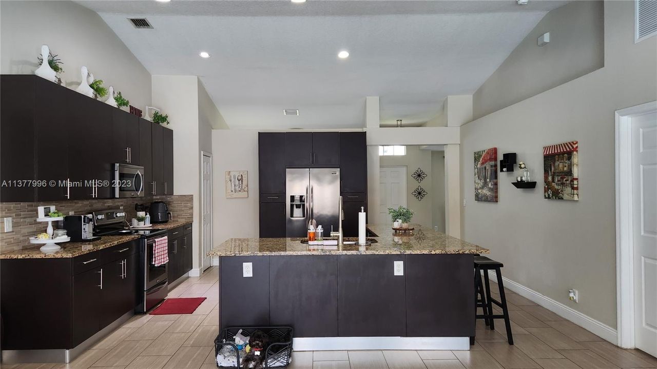 View from family room