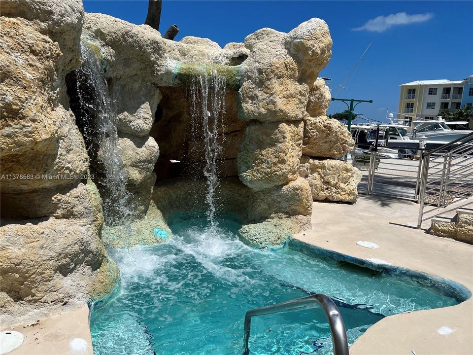 Grotto Hot tub at Clubhouse