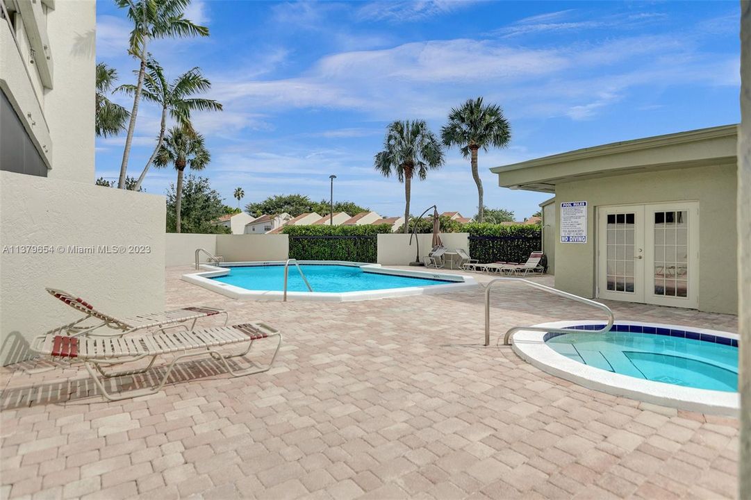 Community pool and spa